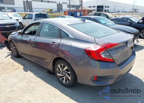 2017 Honda Civic Ex z USA, uszkodzony, nr VIN 2HGFC2F70HH563074